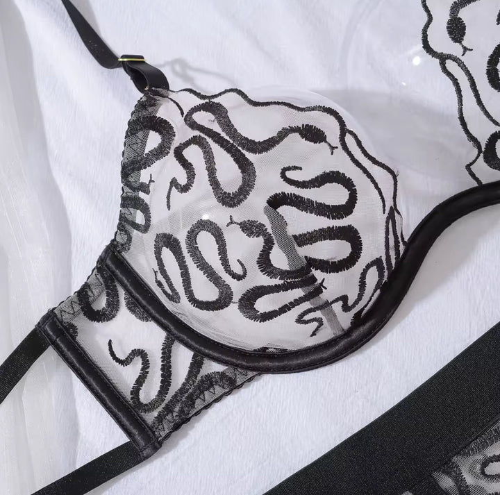 Matilde Sheer Lingerie Set