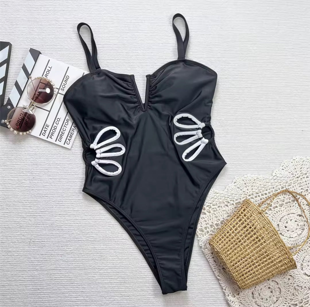 Noir Orchid Swimsuit