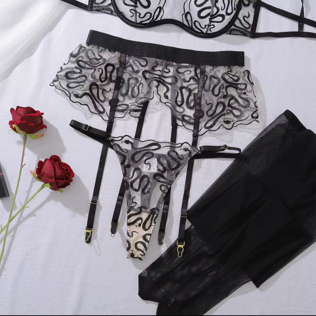 Matilde Sheer Lingerie Set