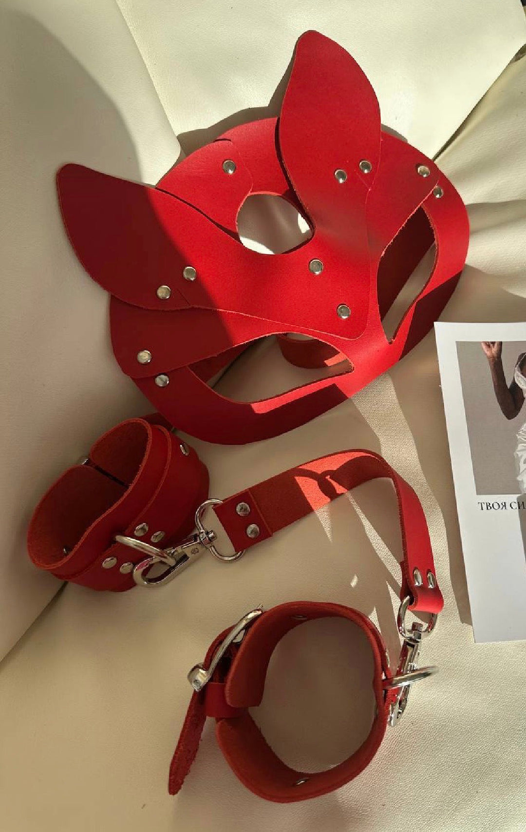 Kitty Fetish Costume with Handcuffs