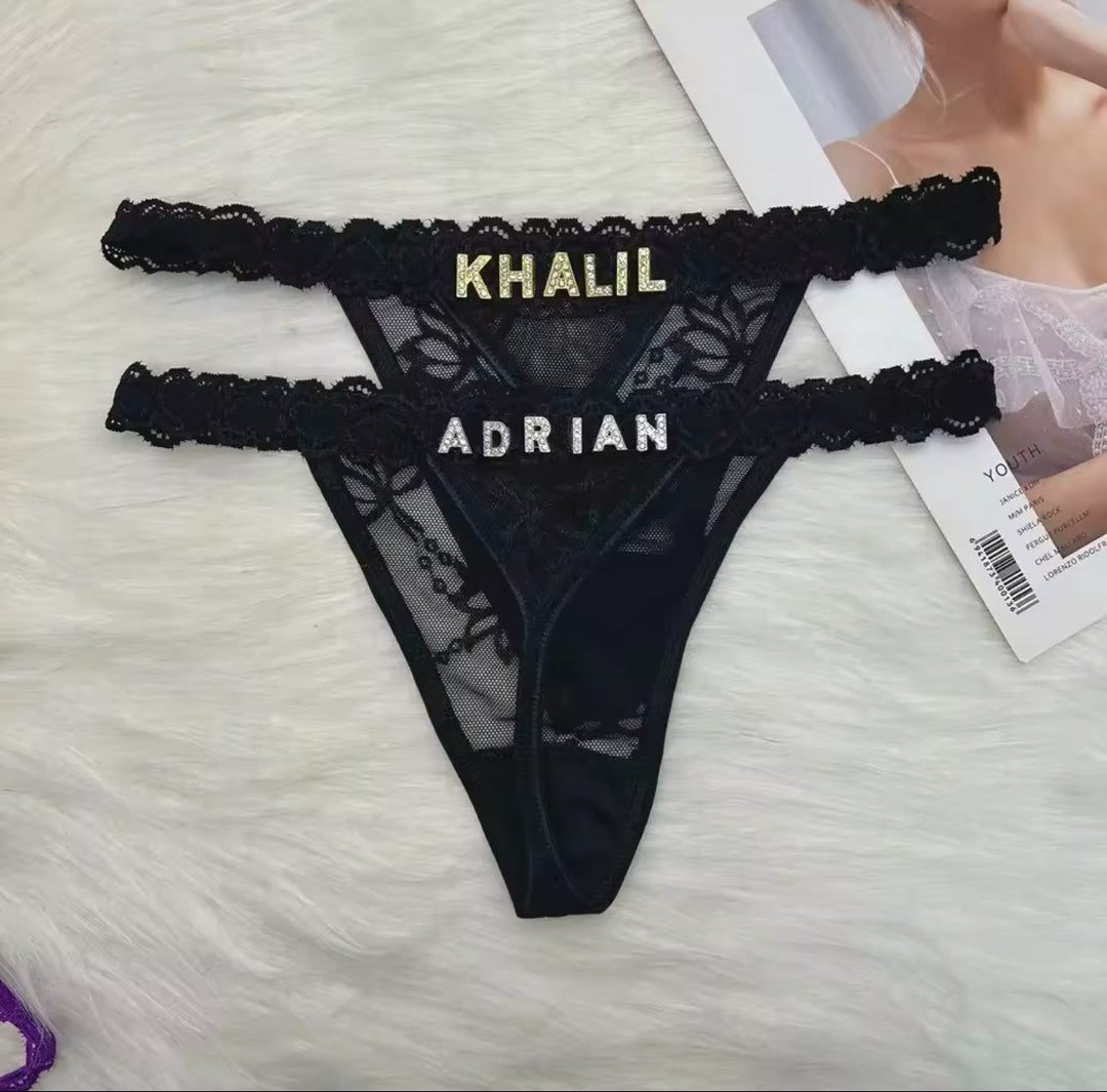 Personalized Thong