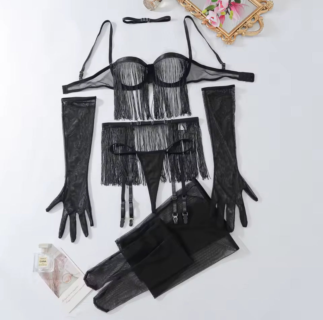 Black Sway Lingerie Set
