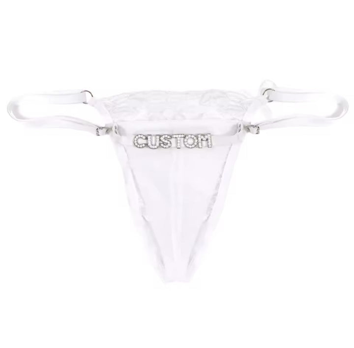 Personalized Thong Kisses