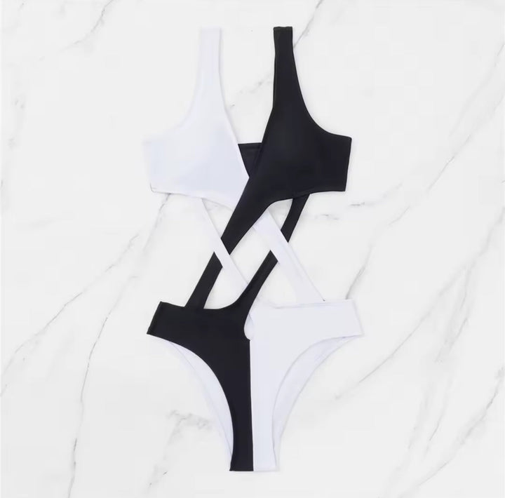 Monochrome Desire Swimsuit