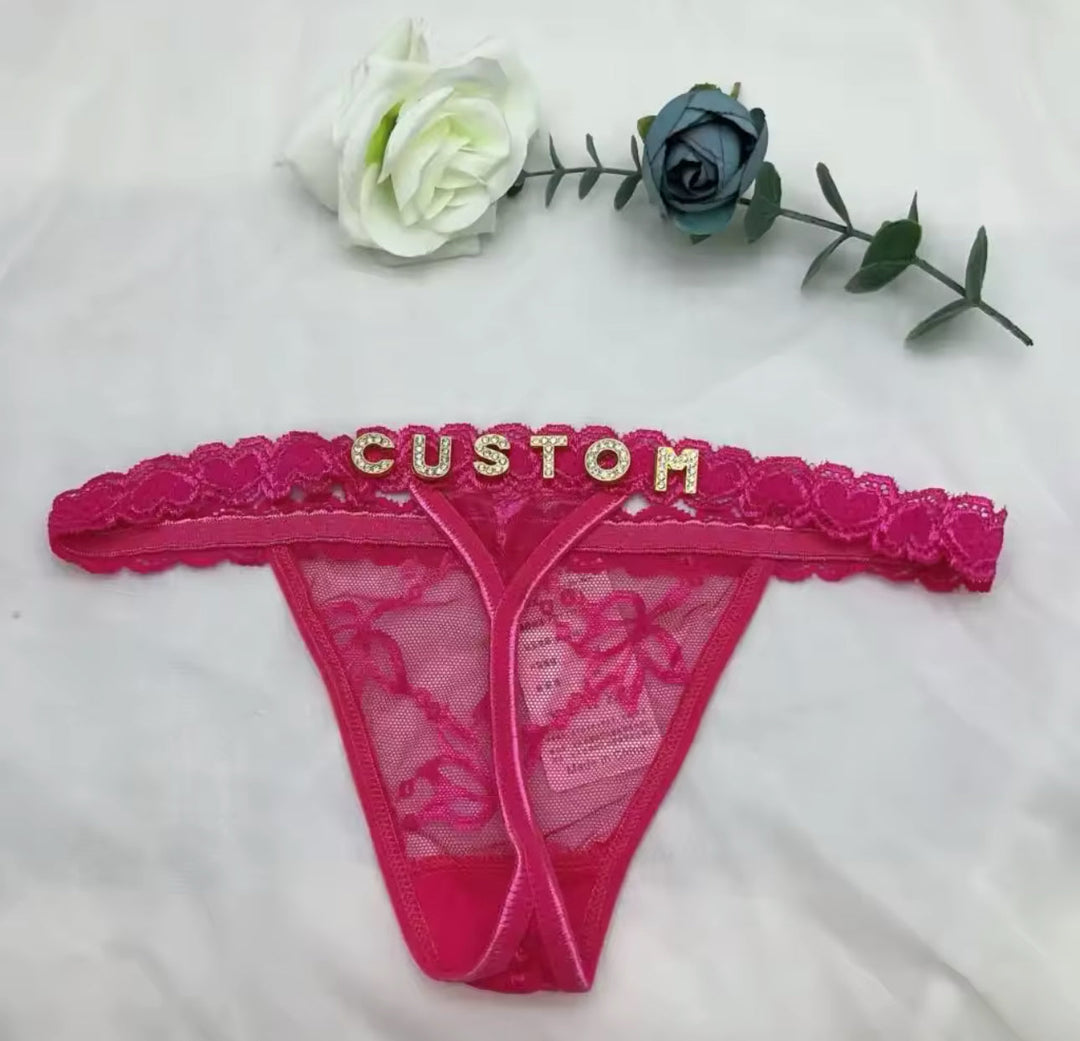 Personalized Thong