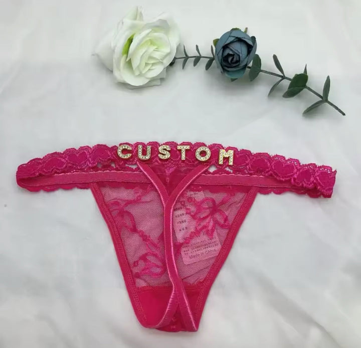 Personalized Thong