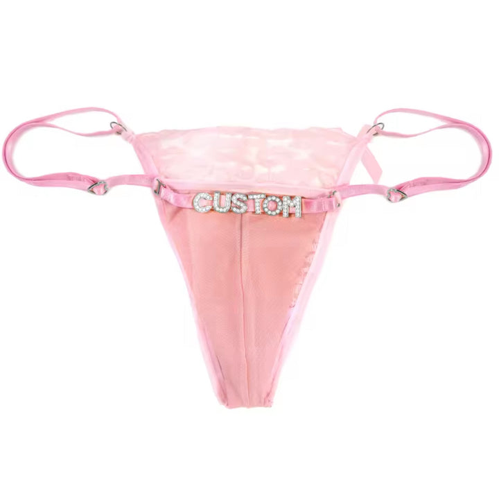 Personalized Thong Kisses