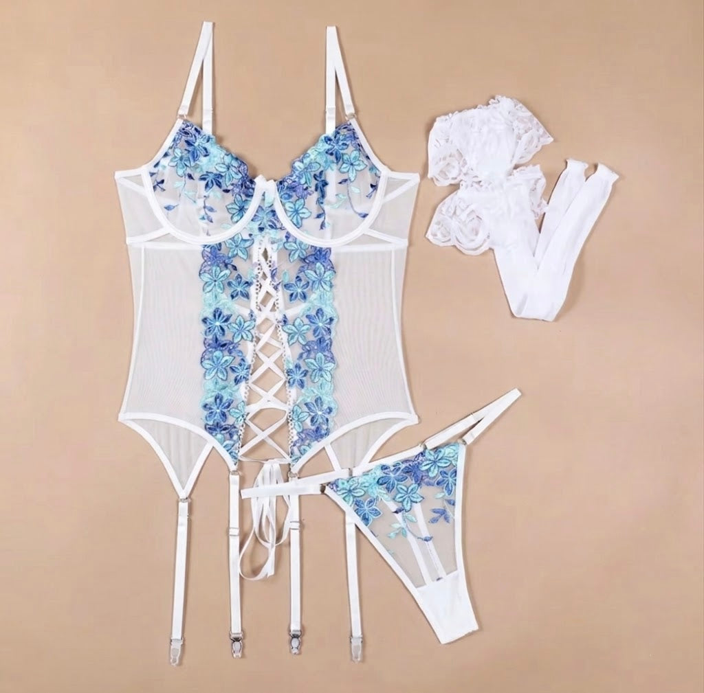 Secret Petal Corset Set