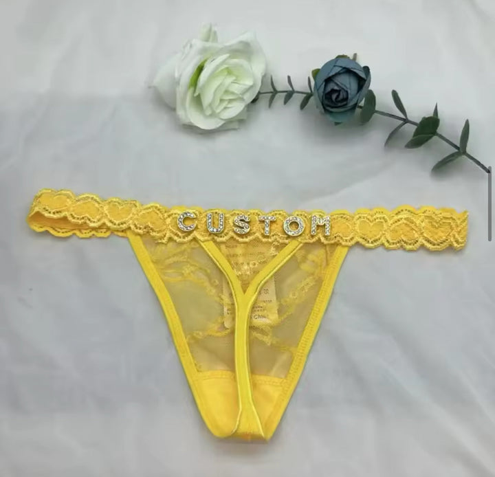 Personalized Thong