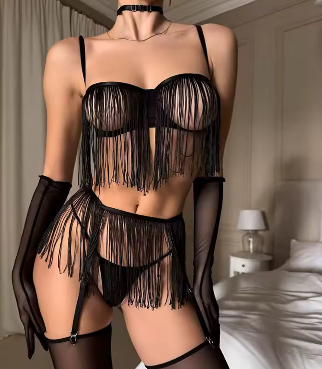 Black Sway Lingerie Set