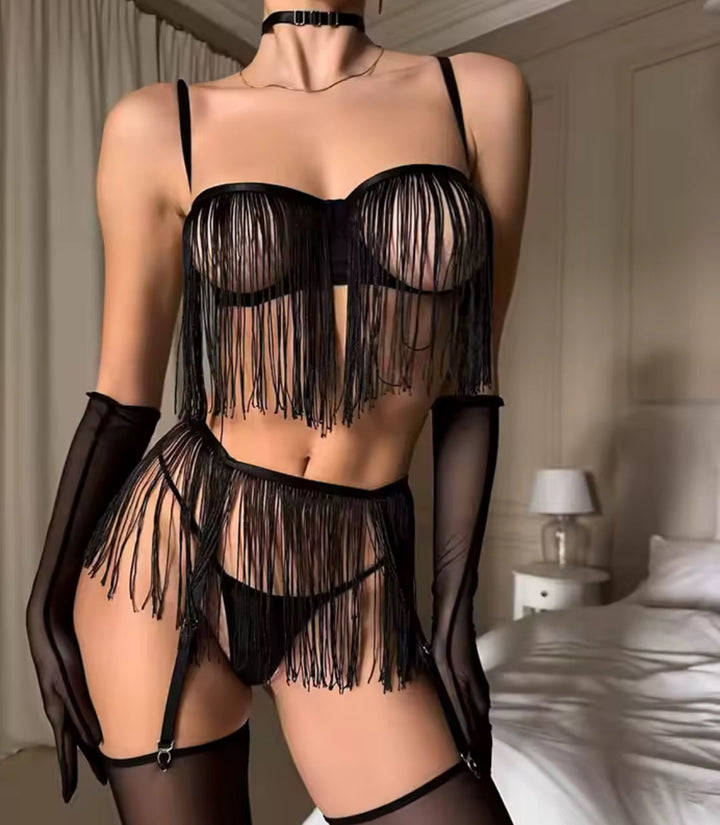 Black Sway Lingerie Set