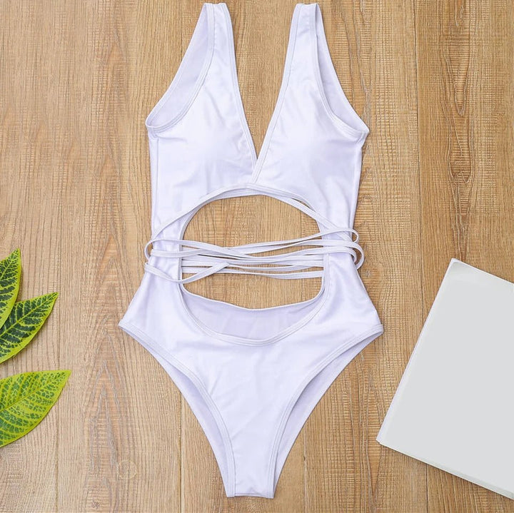 Cut-Out One-Piece Swimsuit