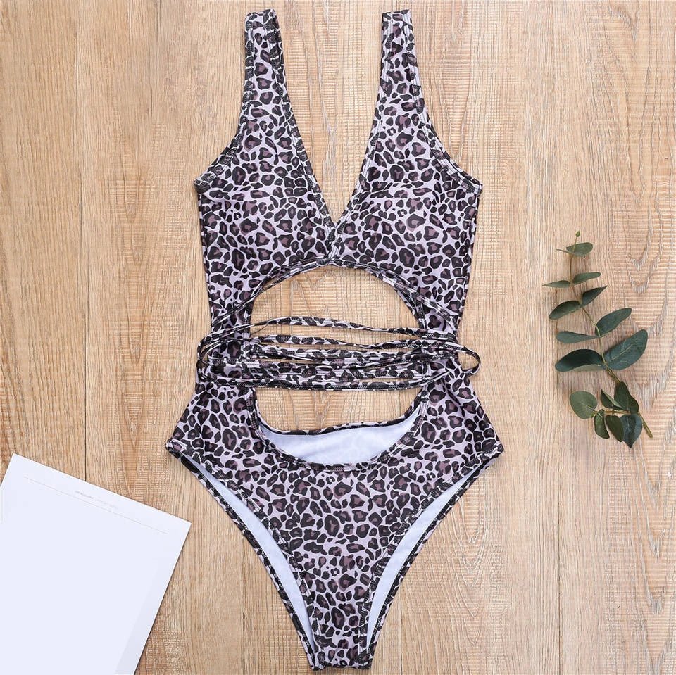 Cut-Out One-Piece Swimsuit
