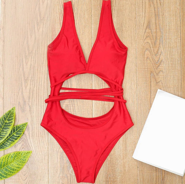 Cut-Out One-Piece Swimsuit
