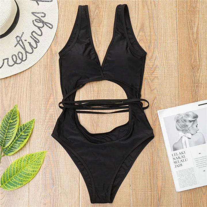 Cut-Out One-Piece Swimsuit