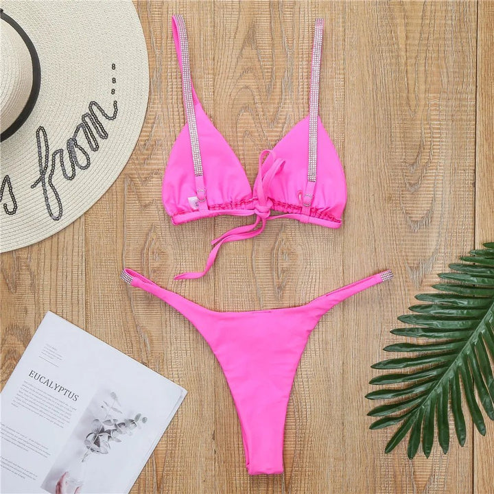Colorful Two-Piece Bikini
