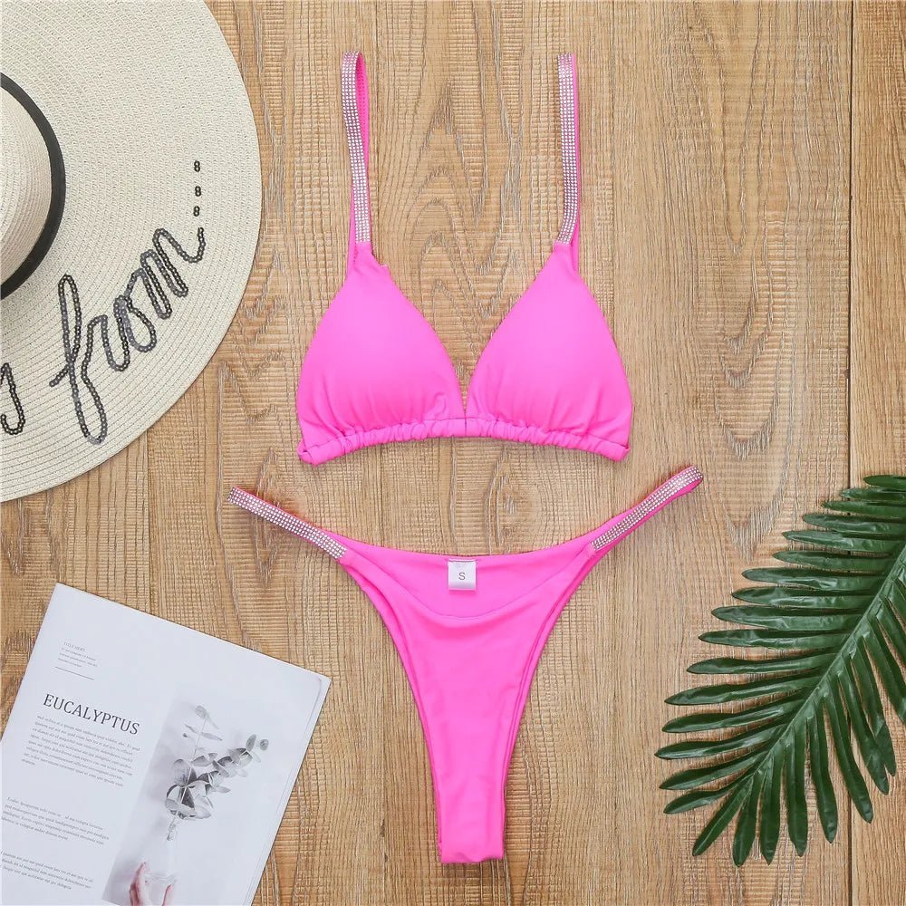 Colorful Two-Piece Bikini
