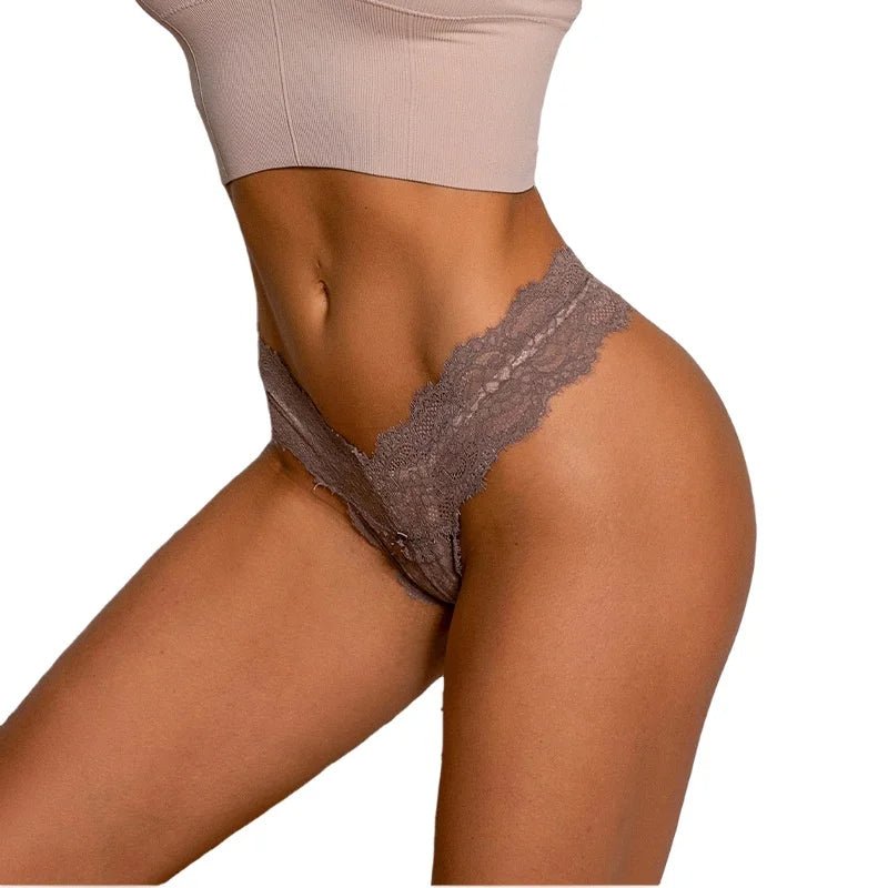 Elegant Lace Thong