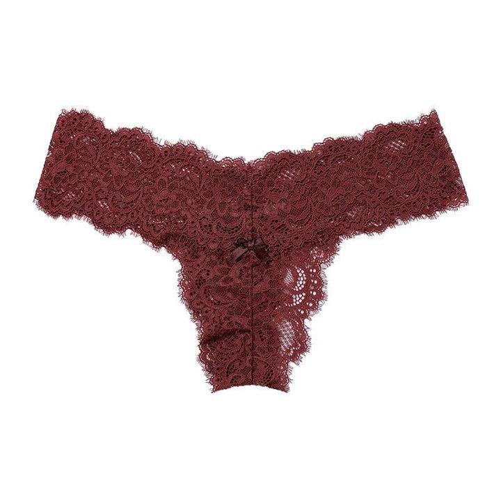 Elegant Lace Thong