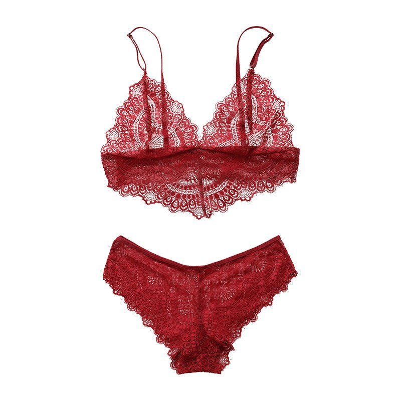 Exquisite, elegant and comfortable lace lingerie set