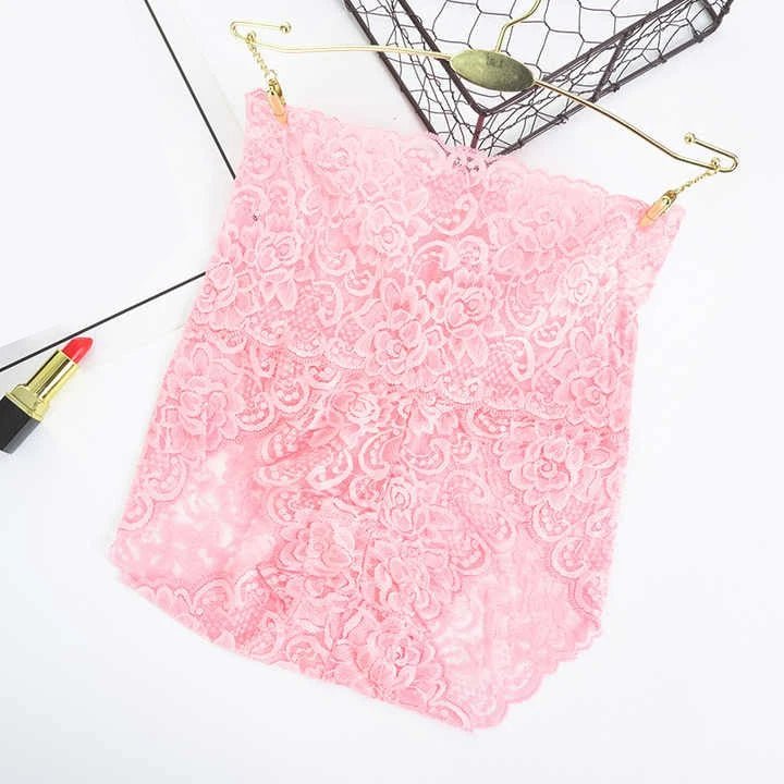 High-Waisted Lace Panties