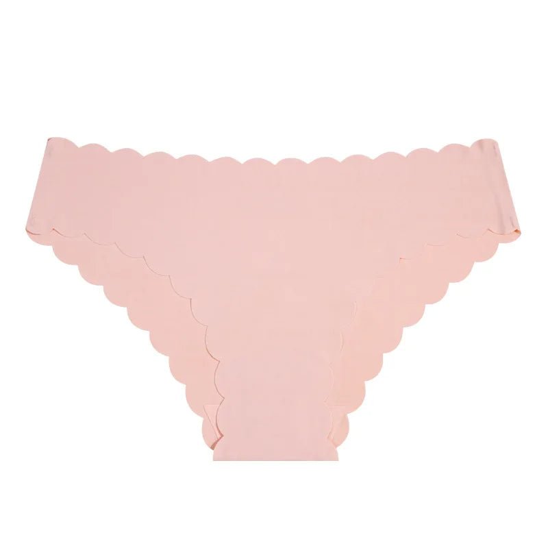 Seamless Scalloped Edge Panties