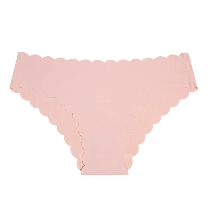 Seamless Scalloped Edge Panties