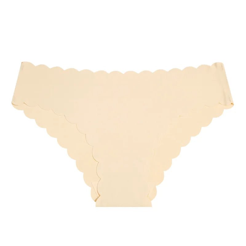 Seamless Scalloped Edge Panties