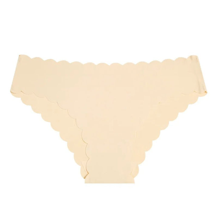 Seamless Scalloped Edge Panties