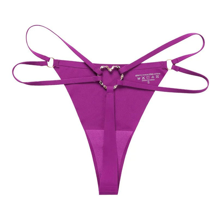 Sexy Heart Ring Thong Panties