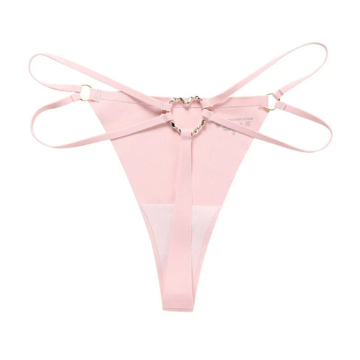 Sexy Heart Ring Thong Panties