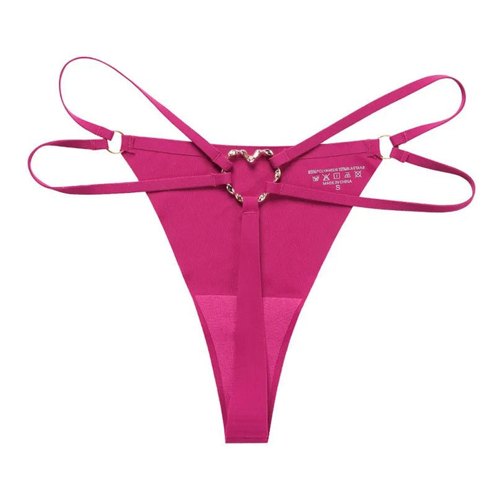 Sexy Heart Ring Thong Panties