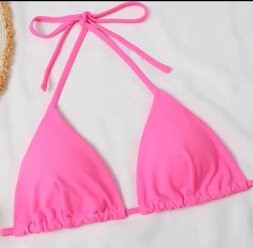 Vibrant Pink Bikini Set