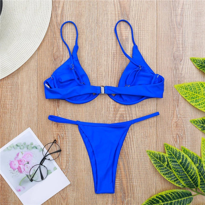 Vibrant Triangle Bikini Set